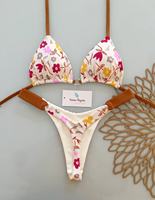 Mini string brésilien, bikini triangle, maillot de bain deux pièces, personnalisation sur mesure de maillots de bain