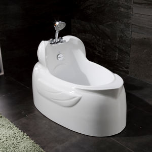 <span class=keywords><strong>Baignoire</strong></span> autoportante en acrylique <span class=keywords><strong>pour</strong></span> poupées de 1,2 m, <span class=keywords><strong>baignoire</strong></span> <span class=keywords><strong>pour</strong></span> enfants de 95 cm, utilisation intérieure <span class=keywords><strong>pour</strong></span> bébés et enfants, style villa minimaliste, robinet en métal - Product Image 4