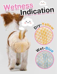 <span class=keywords><strong>DONO</strong></span>'DIARY 10 Uds. Pañal desechable para perros económico eliminación de residuos de mascotas pañal para mascotas femeninas - Product Image 4