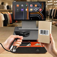 Terminal de point de vente de bureau SUNMI D3 Pro, terminal de caisse tout-en-un Android, terminal de point de vente commercial, terminal de point de vente de comptoir