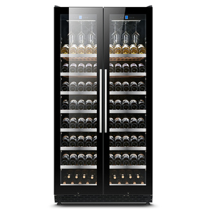 Réfrigérateur <span class=keywords><strong>à</strong></span> <span class=keywords><strong>vin</strong></span> d'angle <span class=keywords><strong>à</strong></span> double zone avec compresseur inversé en acier inoxydable électrique WNAM 450L, capacité de 188 bouteilles, <span class=keywords><strong>armoire</strong></span> <span class=keywords><strong>à</strong></span> boissons intégrée - Product Image 6