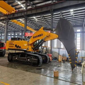 รถขุดตีนตะขาบ Shanbo 50 ตัน รุ่น SH520 PC520 พร้อมหัวขุดเหล็ก 50000 กก. เครื่องยนต์คัมมินส์ น้ำหนักใช้งาน 35 ตัน พร้อมเกียร์ - Product Image 1