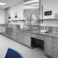 Banc de travail en acier inoxydable pour laboratoire de test chimique, haute qualité, bon prix, pour le stockage de produits chimiques
