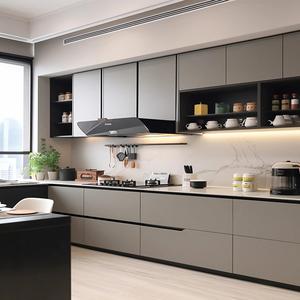 Gabinete de cocina de estilo americano personalizado de alta gama Almacenamiento inteligente para personalización de toda la casa - Product Image 6