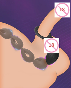 Maschio e femmina Extra Long Large Bead anale Plug have Back anale masturbatore alternativo giocattolo - Product Image 4