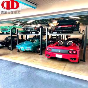 Pont élévateur hydraulique 4 poteaux 2-3T à double vérin pour stationnement, équipement de <span class=keywords><strong>garage</strong></span> en acier certifié CE, vente directe usine, élévateur vertical pour voitures - Product Image 5