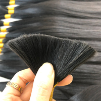 Extensions de cheveux humains en vrac, cheveux humains, Double étiré, vierge, Remy, sud-est asiatique, birman, vietnamien, cheveux crus, vente en gros