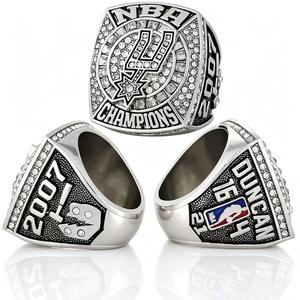 Bague de championnat des Spurs de San Antonio 2007, bague de mode de basketball américaine en alliage - Product Image 1
