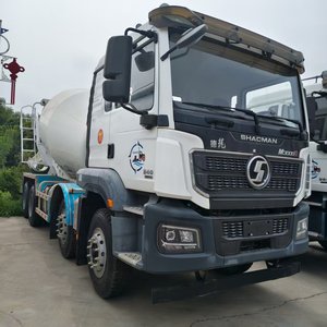 Camión Mezclador <span class=keywords><strong>de</strong></span> Concreto Shacman <span class=keywords><strong>de</strong></span> 8-12 Metros Cúbicos, Usado, Nuevo, <span class=keywords><strong>de</strong></span> Buena Calidad, 8x4, 371hp, M3000S, Volante a la Izquierda/Derecha, en Venta - Product Image 2