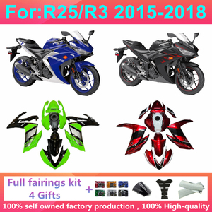 Kit completo de carenado para motocicleta, apto para R25 R3 2015 2016 2017 2018, kit de carenados de inyección, juego de carrocería Zxmt R25/R3 2015 - Product Image 1