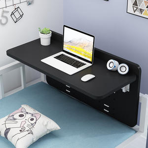 Must-Have College Dorm Bedside Table Lazy Person's Writing <b>Desk</b> with Upper Bunk <b>Laptop</b> Stand Small Table for Dorm Room - Product Image 3