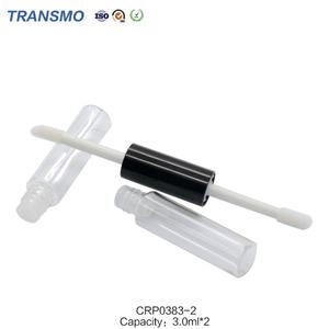 Envase para Bálsamo Labial, Tubo de Rímel de Doble Punta con Cepillo, Tubos Transparentes para Brillo Labial con Logotipo Personalizado, Tubos Únicos para Brillo Labial - Product Image 6