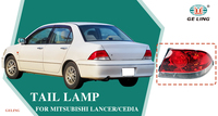 Luz Trasera, Faro Trasero MR972594 MR972593 MR972594 MR592349 para Mitsubishi Lancer Cedia Cs3 CG Sedán 2000 2001 2002 2003