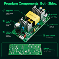 Alimentation à découpage 24V 4A 96W, convertisseur AC/DC régulé pour éclairage LED, automatisation industrielle, contrôle d'accès