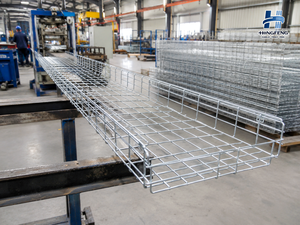 Plateau de câblage en treillis métallique en acier inoxydable S304 zingué, paniers de câblage pour centre de données IA - Product Image 4