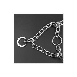 Fabrikant Groothandel Metalen Steel Pinch Chain Prong Uiteinden Anti-Roest Draagbare <span class=keywords><strong>Training</strong></span> Halsbanden Voor Honden - Product Image 4