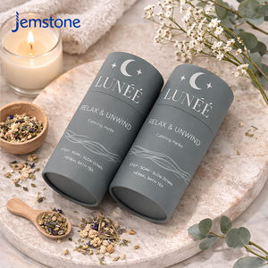 Vente directe usine – Emballage cylindrique en carton recyclable pour cosmétiques, huiles essentielles, bombes de bain, parfums, tisanes et café - Product Image 3