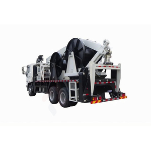 Véhicule de transport de câbles miniers à moteur diesel avec fonction de levage de poteaux, norme Euro 6, 350 CV, 89 km/h, charge par essieu 6700 kg - Product Image 6