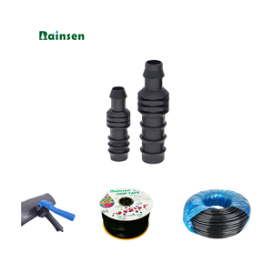 Système d'irrigation goutte à goutte agricole Raccords en plastique de 16mm Connecteurs de dérivation barbelés avec tapis en caoutchouc - Product Image 3