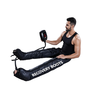 Botas de compresión de aire de recuperación deportiva eléctrica de 6 cámaras, masajeador de piernas, máquina de masaje de fisioterapia - Product Image 1