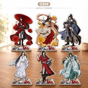 Nouveau support de figurine en acrylique double couche double face Tian Guan Blessing, pendentif périphérique Huacheng Xie Lian Wang Xian Jin Ling - Product Image 2