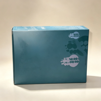 Boîte d'emballage cosmétique personnalisée en gros, boîte en carton pliable à fond auto-scellant avec estampage à chaud doré pour les soins de la peau