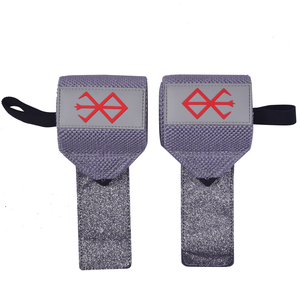 ที่รัดข้อมือดีไซน์อนิเมะแวววาวด้วยนิ้วหัวแม่มือสำหรับยกน้ำหนัก - Product Image 5