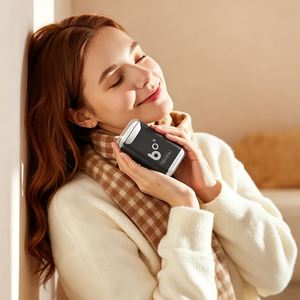 7-Color Night Light Portable Hand Warmer 360° Surround Heating 60°C Constant Temp Reusable Smart Digital Display Winter <b>Heater</b> - Product Image 5