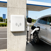 Nuevo Punto de Carga para Vehículos Eléctricos Jinghu para Exteriores, 7-22kW, Tipo 2, Montaje en Pared, IP54 Resistente a la Intemperie, con WIFI/APP TA-AC-M-P