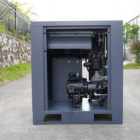 Compresseur d'air à vis 7,5KW-355KW, simple ou double étage de compression, type industriel à économie d'énergie