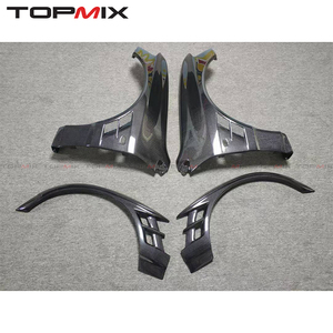 Mitsubishi <span class=keywords><strong>Lancer</strong></span> Evolution VL/V/X VT-Style กันชนหน้ารถ, อุปกรณ์แยกลมขอบด้านหน้าทำจากคาร์บอนไฟเบอร์รุ่นใหม่ - Product Image 4