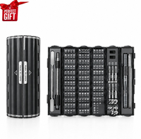 Kit de réparation de tournevis tout-en-un AXTH, 128 en 1, jeu de tournevis de précision, kit d'outils professionnel complet, cadeau d'entreprise haut de gamme