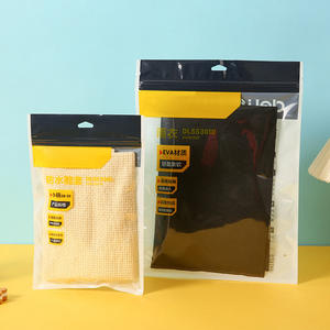 Bolsa de Embalaje de PE Impresa con Cierre de Cremallera de Tres Lados, Portátil, para Exteriores, Impermeable, Desechable, Colgante, para Exhibición en Supermercados - Product Image 1