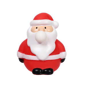Hot Selling Christmas Santa Claus Squishy Toys Christmas Stress Relief Toys <b>Squeeze</b> <b>Ball</b> Sensory Toys - Product Image 5