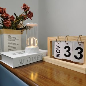 Trang trí nội thất có thể sạc lại từ chống trọng lực đêm Đèn xách tay lượng tử nổi bảng dẫn ánh sáng ban đêm cho phòng ngủ nhà - Product Image 3