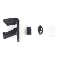 C5 Android 11 4GB+64GB RFID UHF PDA de Largo Alcance, Escáner 2D 860Mhz-960Mhz, Lector Impinj E710 Portátil con Bluetooth 5.0, SDK Gratuito