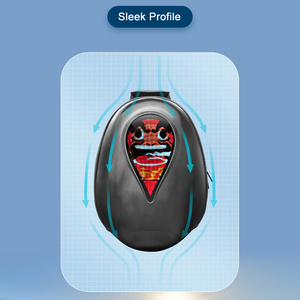 Mochila Inteligente con Conexión Wifi y Animación LED Personalizada, Proveedor Mayorista, Mochila LED Impermeable para Motocicleta para Viajes Largos al Aire Libre - Product Image 4