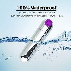 充電式パワーシルバー弾丸バイブレーター防水Gスポットクリトリス刺激装置10スピードミニ弾丸バイブレーター大人のおもちゃ女性用 - Product Image 6