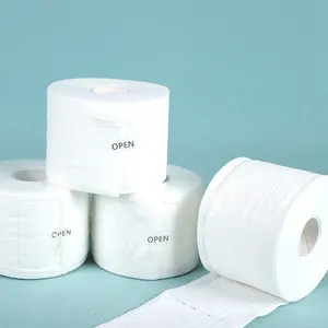 High Quality Customized Hydrophobic Spunlace Non-woven Fabric Rolls Raw Material For Hygiene Printed Pp Non Woven Fabric