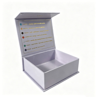 Boîte cadeau magnétique personnalisée, boîte d'emballage en carton rigide de luxe avec insert en mousse pour les petites entreprises, vente en gros