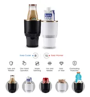 Portavasos para Auto PT-301, Enfriador y Calentador de Bebidas, 12V CC, Portavasos Eléctrico con Función de Enfriamiento y Calentamiento para Dispositivos Electrónicos de Vehículos