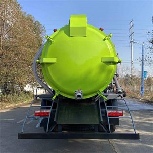 Factory Price Dongfeng 4X2 12000 Liters Vacuum Septic Truck for Sewer Cleaning Services - Product Image 4
