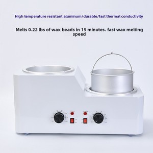Latest Design Explosive Double Wax Pot Rapid Melting Hair Removal Double Pot Wax Heater - Product Image 2