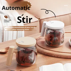 แก้วกาแฟแบบพกพาพร้อมระบบกวนอัตโนมัติ สำหรับชงชา นม น้ำเต้าหู้ เหมาะสำหรับคนยุคใหม่ที่ต้องการความสะดวก - Product Image 1