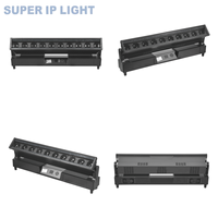 Barra de Luz LED RGBW Pixel IP65 a Prueba de Agua, con Efectos de Haz, Wash y Strobe, para Iluminación de Escenarios, DJ, Clubes, Bodas y Conciertos