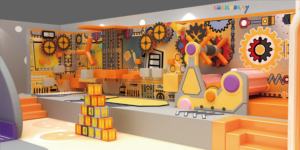 Aire de jeux intérieure pour enfants de haute qualité <span class=keywords><strong>maison</strong></span> de jeu commerciale thème de dessin animé carrousel de jeu doux pour les enfants - Product Image 2