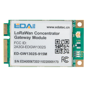 โมดูลเกตเวย์ LoRaWAN สำหรับ Raspberry Pi รุ่น ED-GW1302S-915M, ED-GW1302S-915M เตาเผาเซรามิกสำหรับห้องปฏิบัติการ - Product Image 1