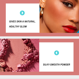 Rubor de Maquillaje de Marca Privada con Logotipo Personalizado, Rubor en <span class=keywords><strong>Barra</strong></span> Prensado, Rubor Rosa Brillante, Maquillaje Facial, Rubor Individual - Product Image 2