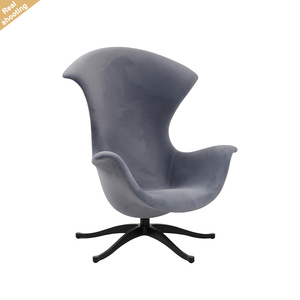 <span class=keywords><strong>Fauteuil</strong></span> <span class=keywords><strong>pivotant</strong></span> design moderne en forme de coquille d'œuf, <span class=keywords><strong>fauteuil</strong></span> de salon de luxe pour la maison et l'hôtel - Product Image 1