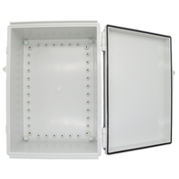 Caja de ABS a Prueba de Polvo y Agua para Gestión de Cables con Orificios Perforables y Resistente a los Rayos UV